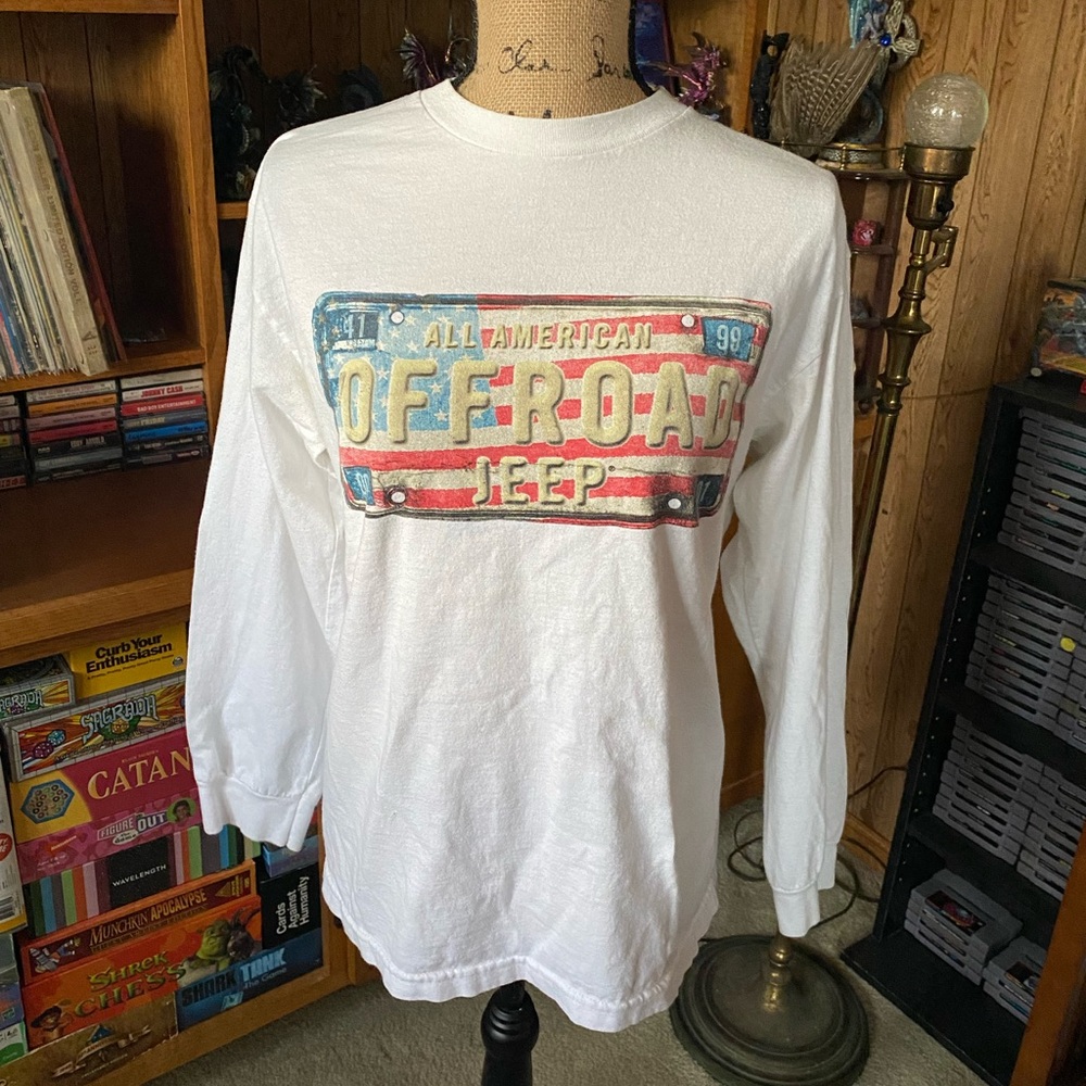 Vintage Jeep Long Sleeve Shirt